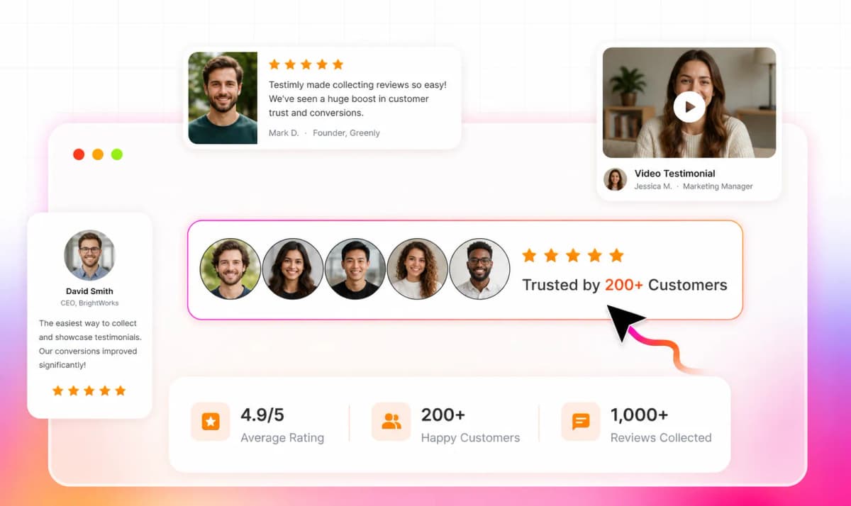 Turn testimonials into stunning content
