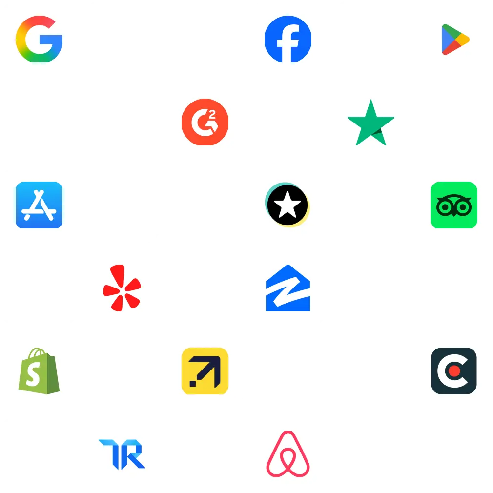Import reviews from multiple platforms